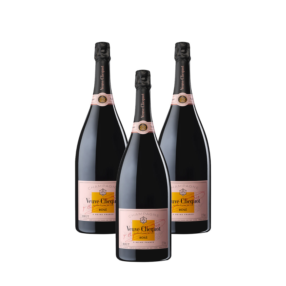 Veuve Clicquot Rosé 1.5L Case of 3