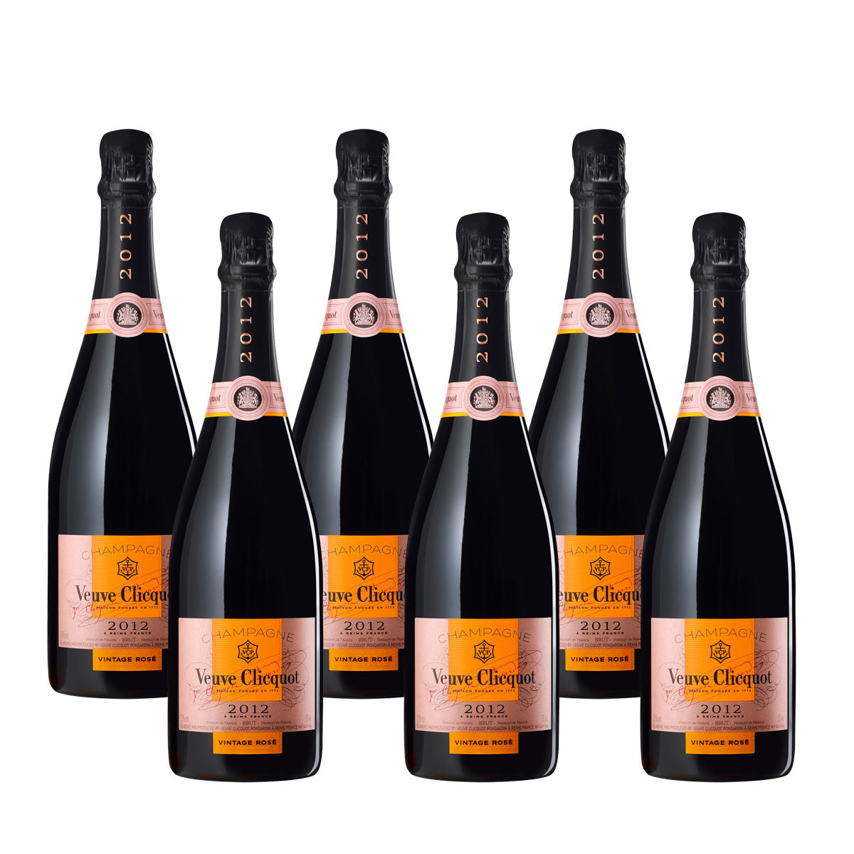 Veuve Clicquot Vintage Rosé 2012 Case of 6