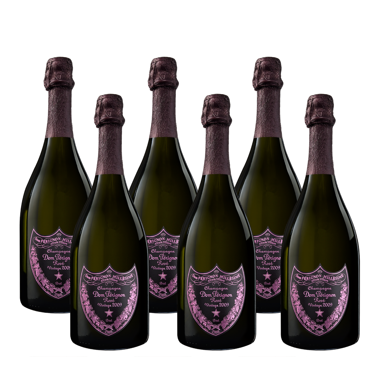 Dom Pérignon Rosé 2009 Gift Box Case of 6