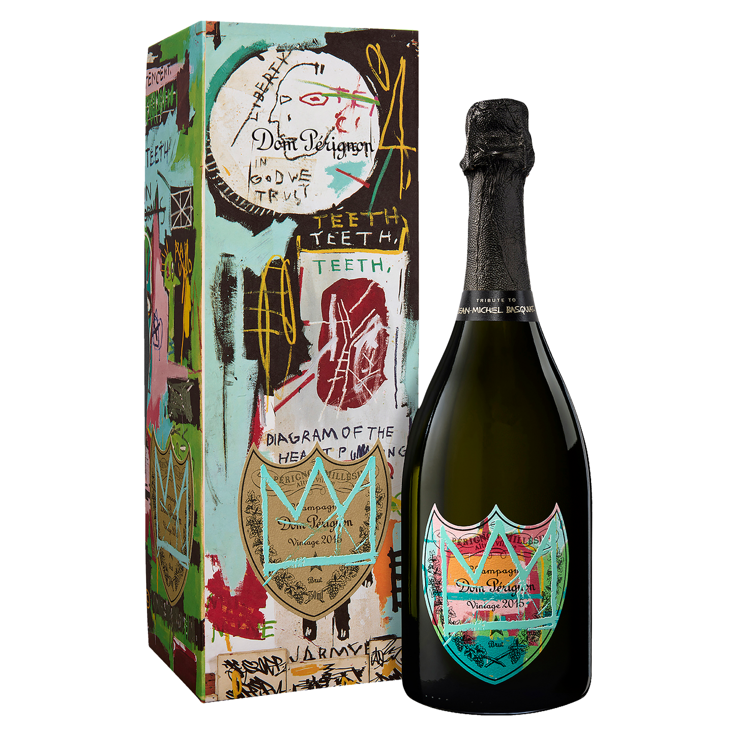 Dom Pérignon Vintage 2015 Special Edition Tribute to Jean-Michel Basquiat