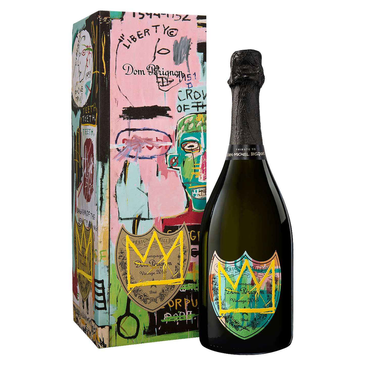 Dom Pérignon Vintage 2015 Special Edition Tribute to Jean-Michel Basquiat