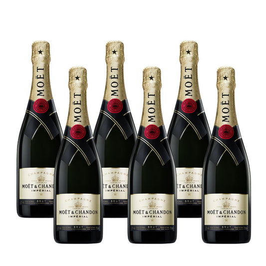 Moët & Chandon Impérial 'Congratulations' Metal Gift Box Case of 6