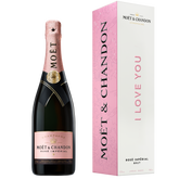 Moët & Chandon Rosé Impérial 'Love' Gift Box Case of 6
