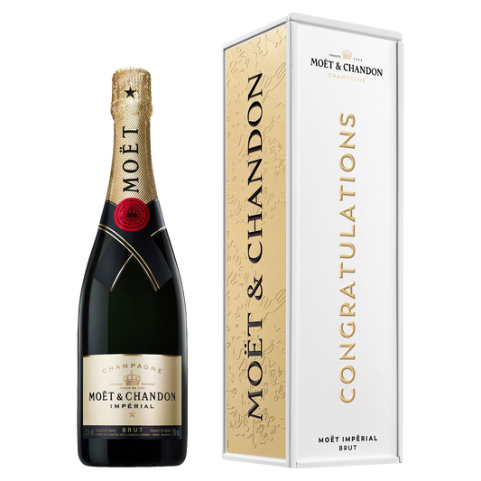 Moët & Chandon Impérial 'Congratulations' Metal Gift Box