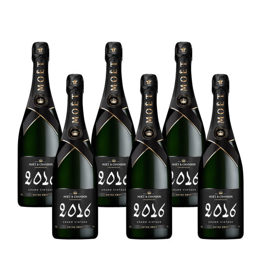 Moët & Chandon Grand Vintage Giftbox 2016 Case of 6